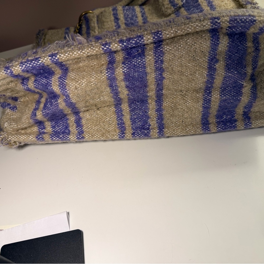 Sandro Striped Kasbah Tote Bag - Picture 6 of 7